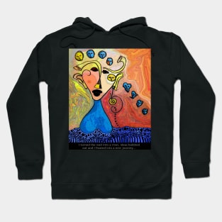 I Turned The Wall Into A River, Ideas Bubbled Out And I Floated Into A New Journey Hoodie